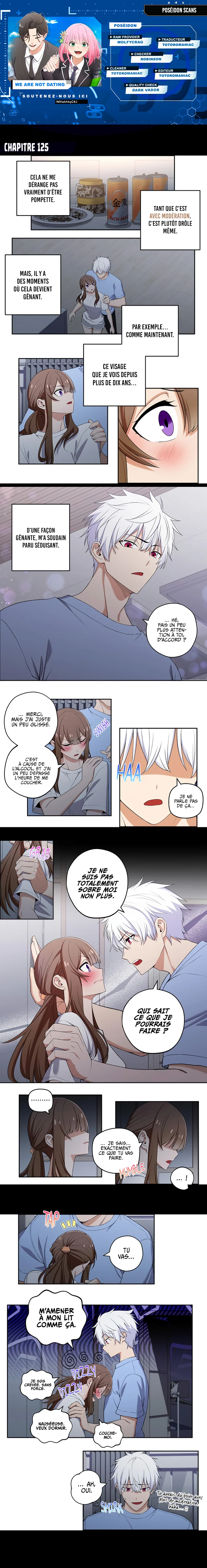We're Not Dating Chapitre 125 - Page 1