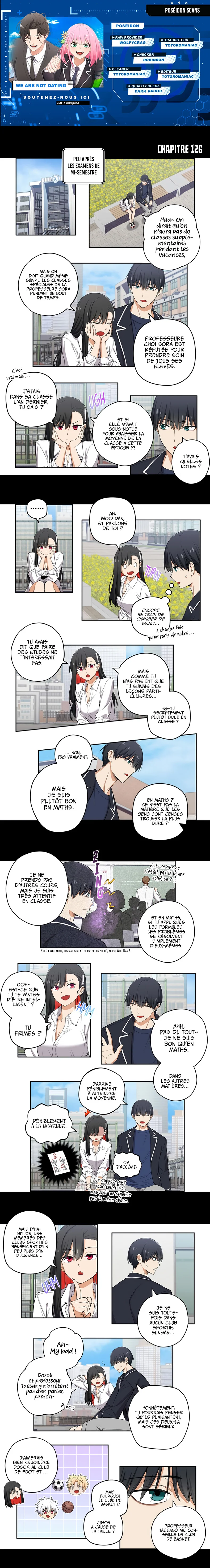 We're Not Dating Chapitre 126 - Page 1