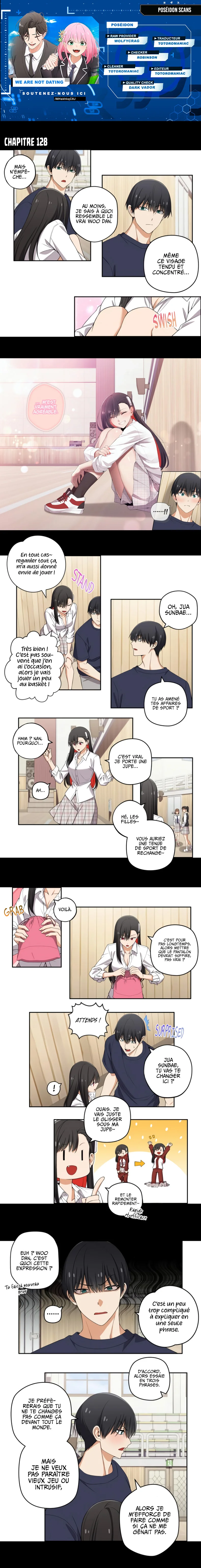 We're Not Dating Chapitre 128 - Page 1