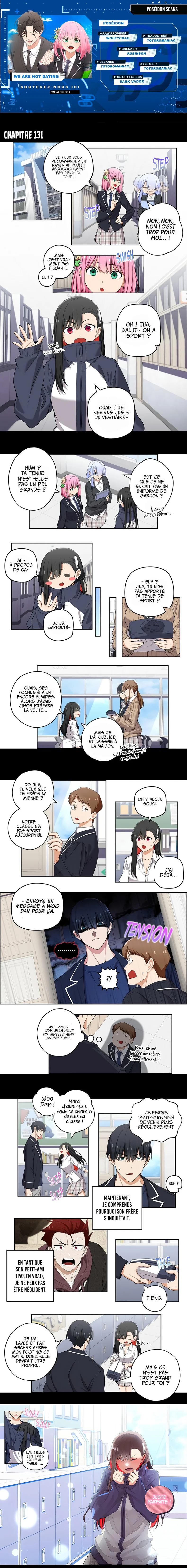 We're Not Dating Chapitre 131 - Page 1