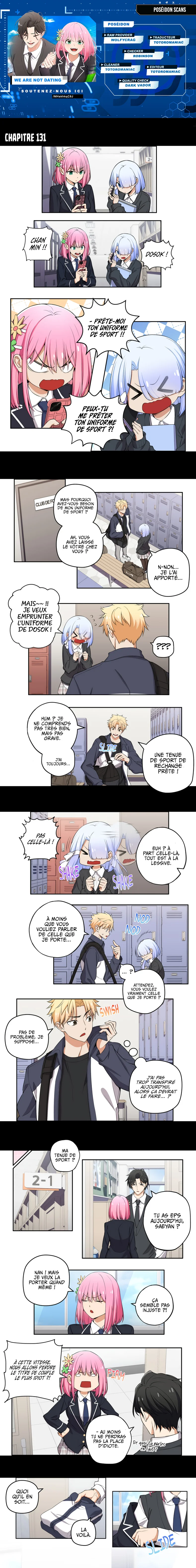 We're Not Dating Chapitre 132 - Page 1