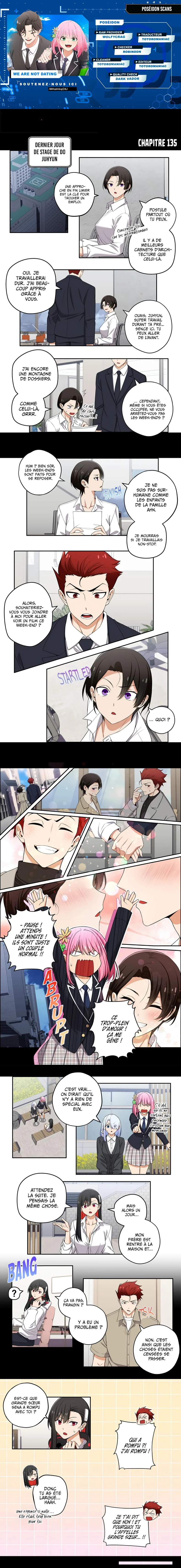 We're Not Dating Chapitre 135 - Page 1