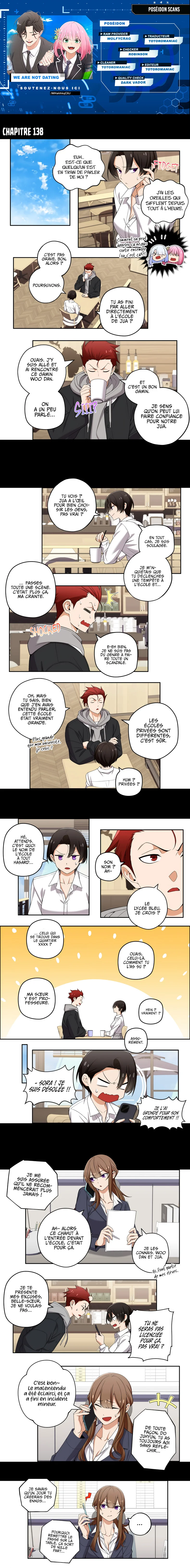 We're Not Dating Chapitre 138 - Page 1