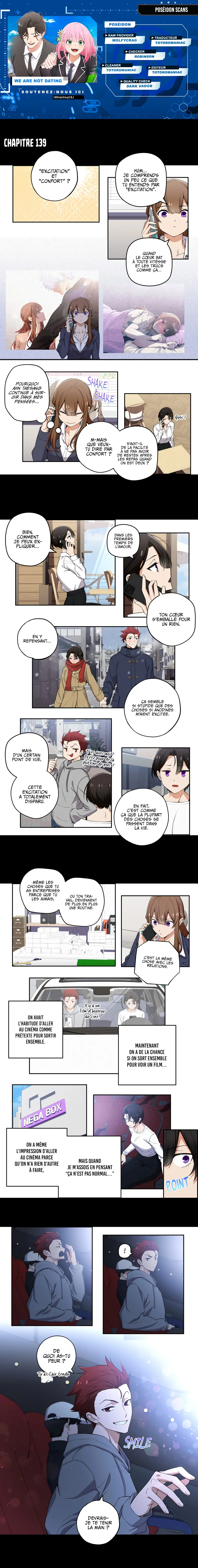 We're Not Dating Chapitre 139 - Page 1