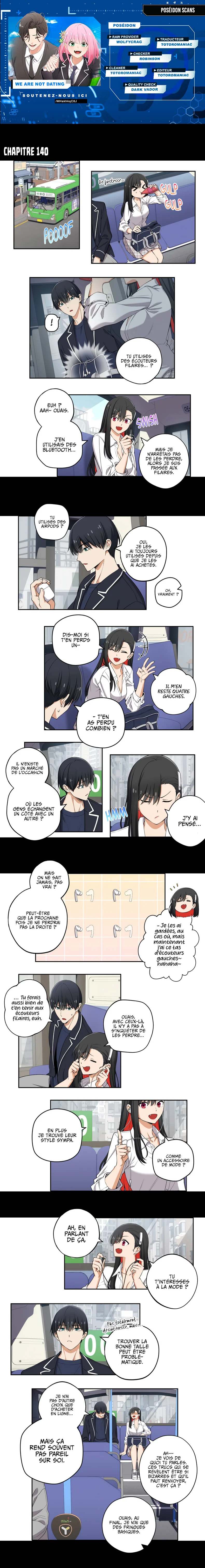 We're Not Dating Chapitre 140 - Page 1