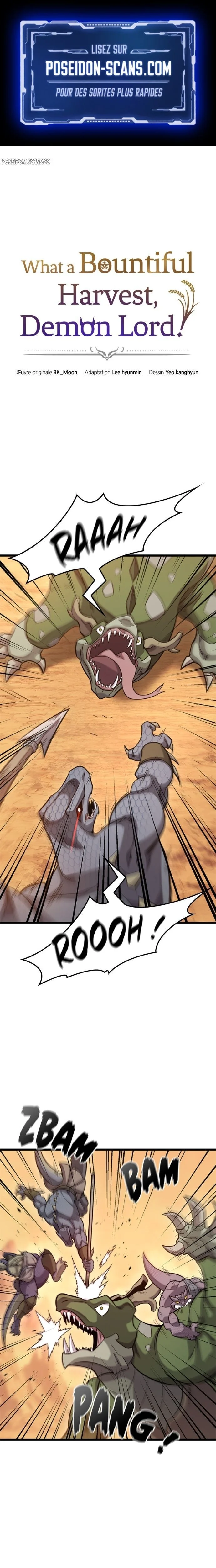 What a Bountiful Harvest, Demon Lord Chapitre 37 - Page 1