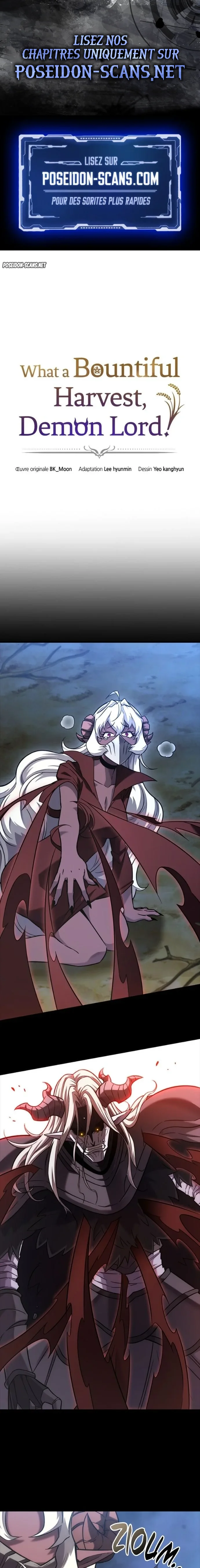 What a Bountiful Harvest, Demon Lord Chapitre 44 - Page 1