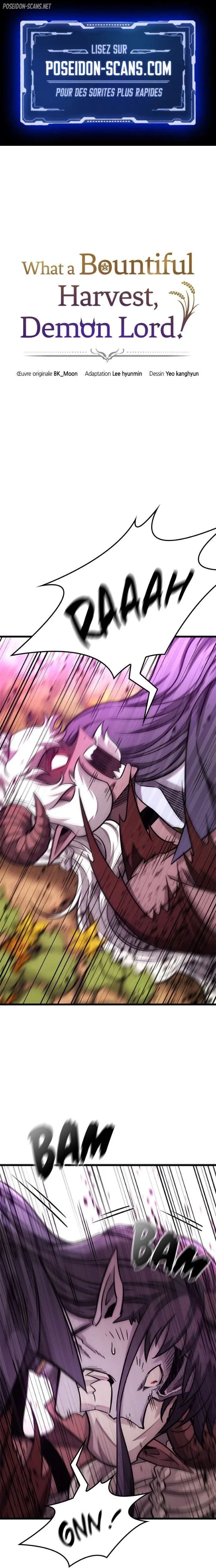 What a Bountiful Harvest, Demon Lord Chapitre 46 - Page 1