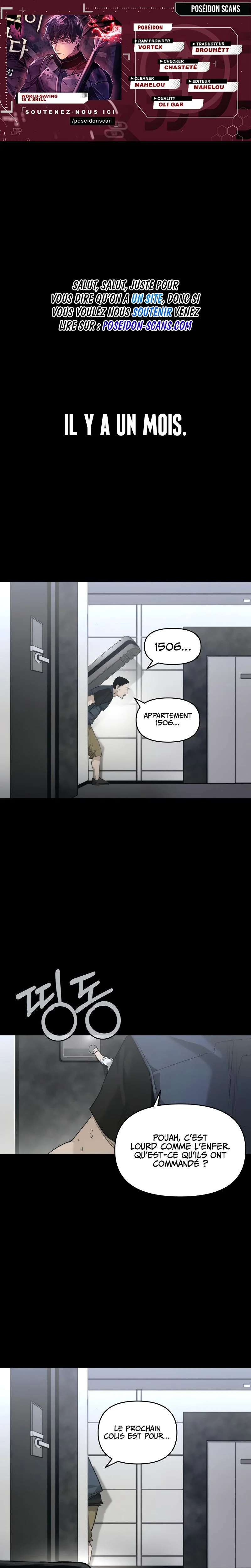 World-Saving is a Skill Chapitre 4 - Page 1