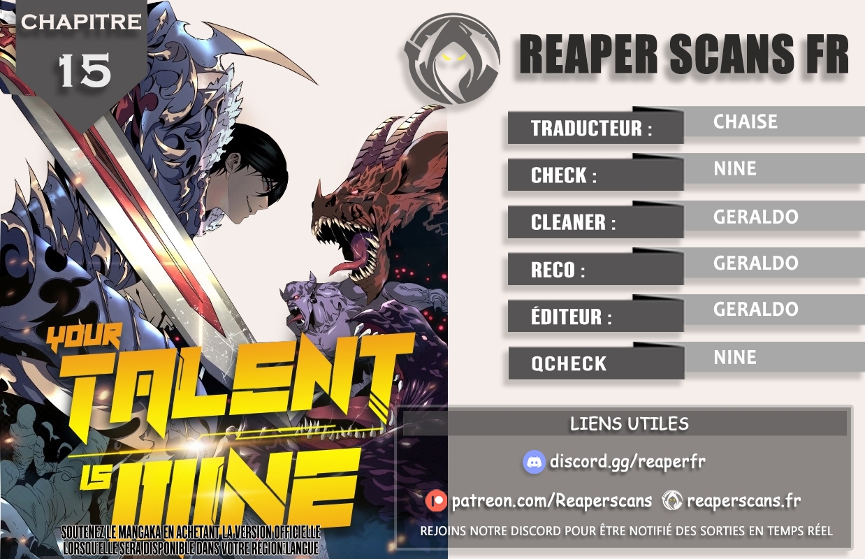 Your Talent is Mine Chapitre 15 - Page 1